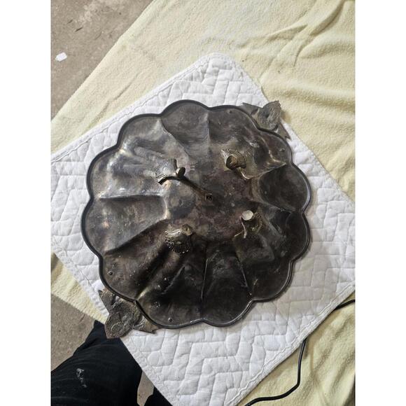 Vintage Brass Fruit Bowl - Picture 3 of 4